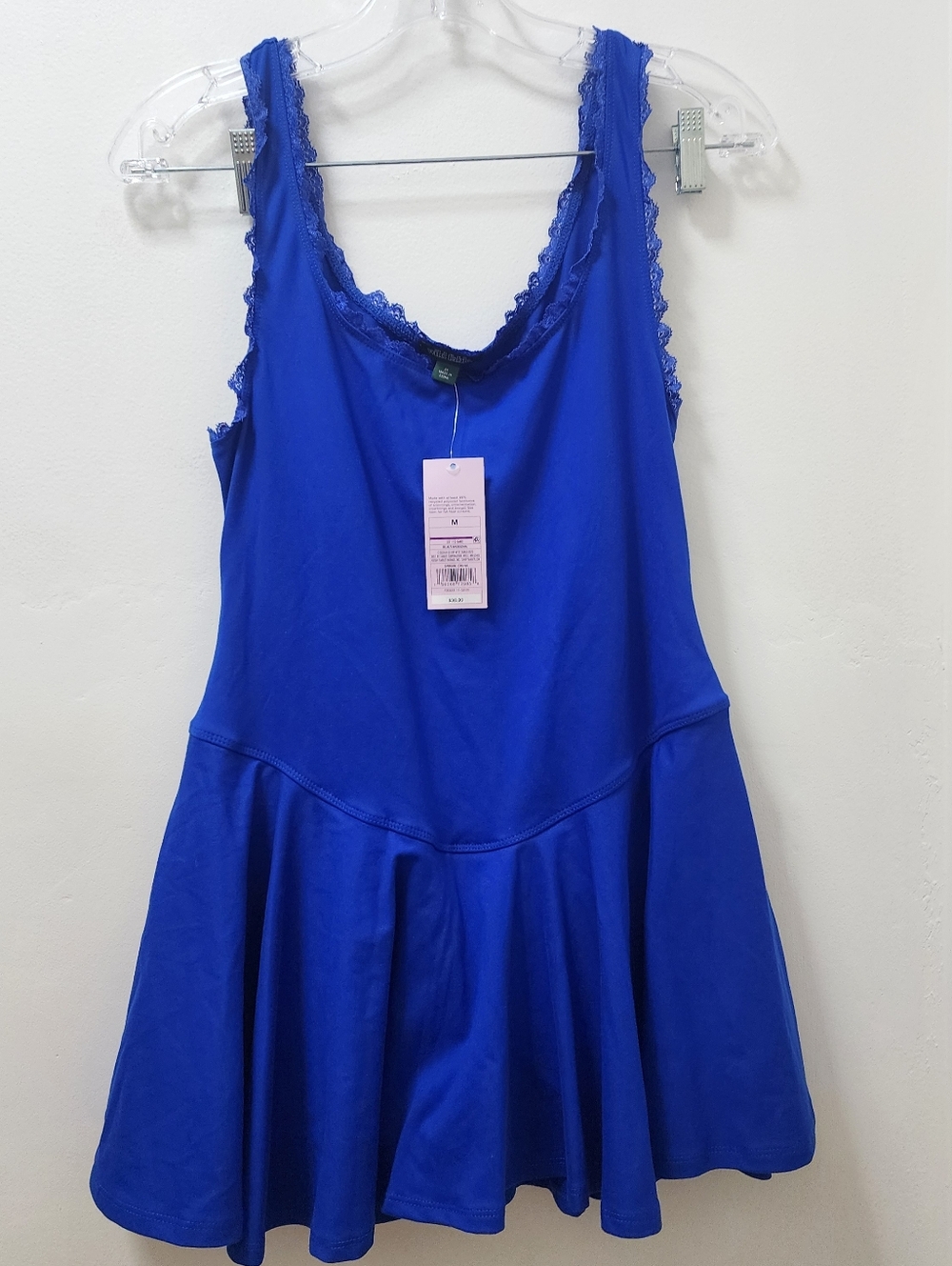 Wild Fable Cobalt Blue Sleeveless Romper Skort NWT Medium Casual Trend Summer